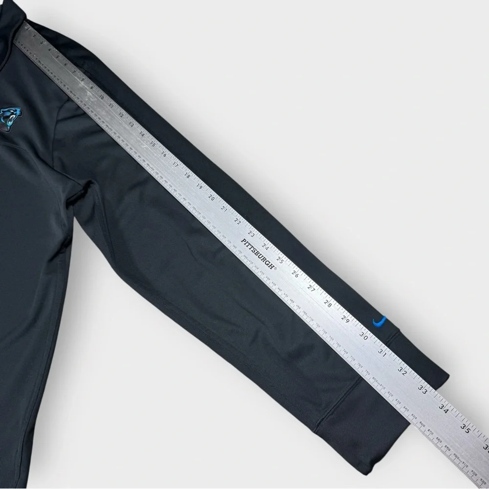 Nike NFL Panthers Men’s XL Black 1/4 Zip On-Field Coaches Pullover‎